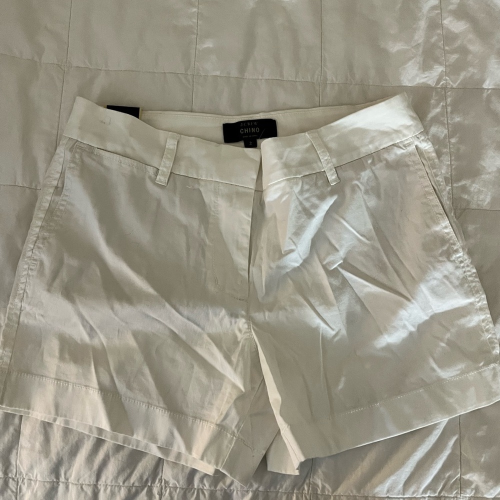 Women's White Shorts